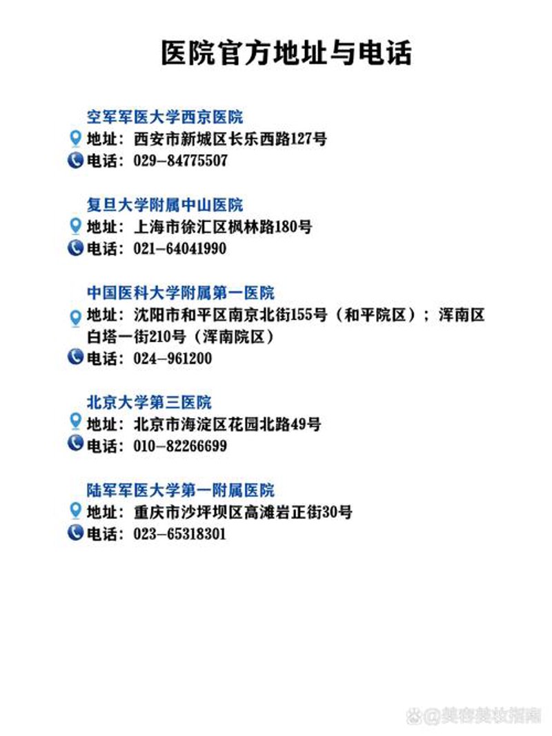 青海整形美容医院选购指南
